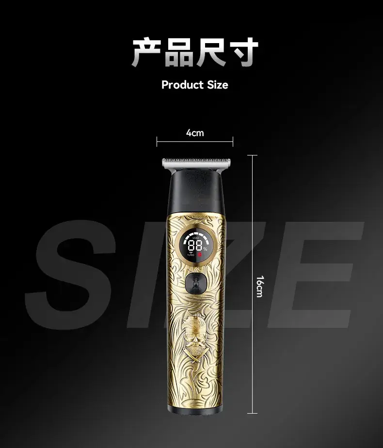 Kemei T-Sharp Razor Clipper with Oil Head — feature 6