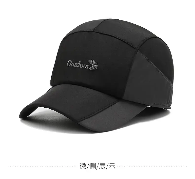 Winter Men's Black Fleece Cap with Ear Protection — feature 9