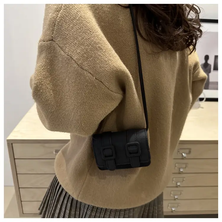 2024 Women's Square Bag Shoulder Crossbody Brown — feature 18