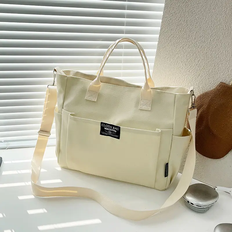 Canvas Crossbody Bag Female Student Large Capacity Shoulder Bag - Image 6