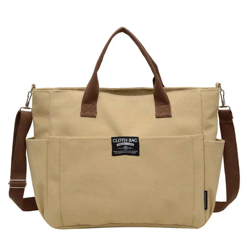 Canvas Crossbody Bag Female Student Large Capacity Shoulder Bag - Image 8