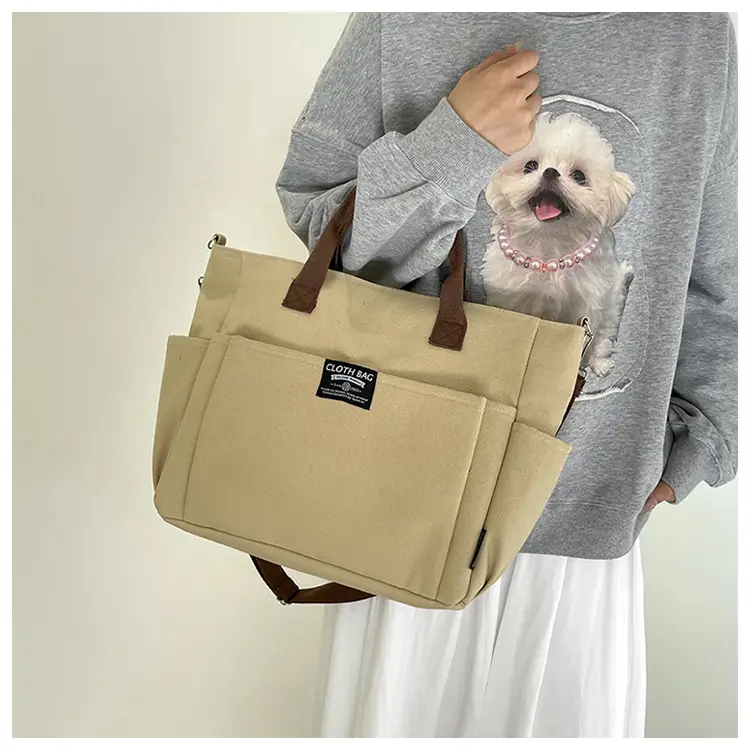 Canvas Crossbody Bag Female Student Large Capacity Shoulder Bag — feature 16
