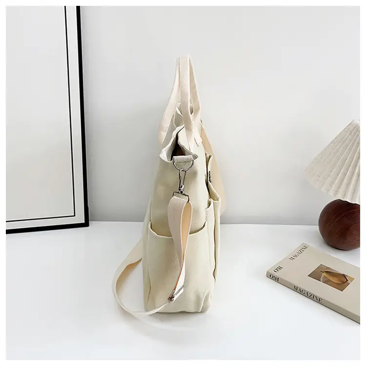 Canvas Crossbody Bag Female Student Large Capacity Shoulder Bag — feature 30