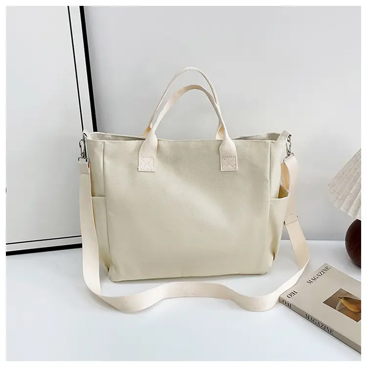 Canvas Crossbody Bag Female Student Large Capacity Shoulder Bag — feature 31