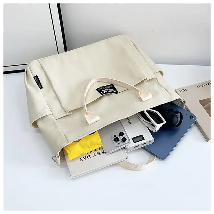 Canvas Crossbody Bag Female Student Large Capacity Shoulder Bag — feature 42