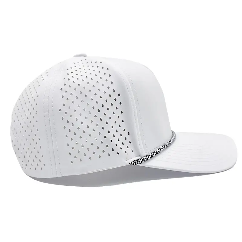 Maroon Embroidered Baseball Cap with Mesh Back - Image 11