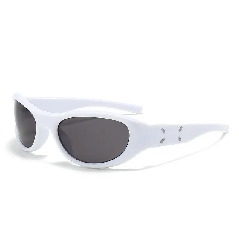 White High-End Sunglasses for Women Polarized Cycling Goggles - Image 4