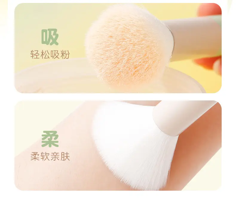 Xixi Macaron Mini Blush Brush Set of 6 — feature 6