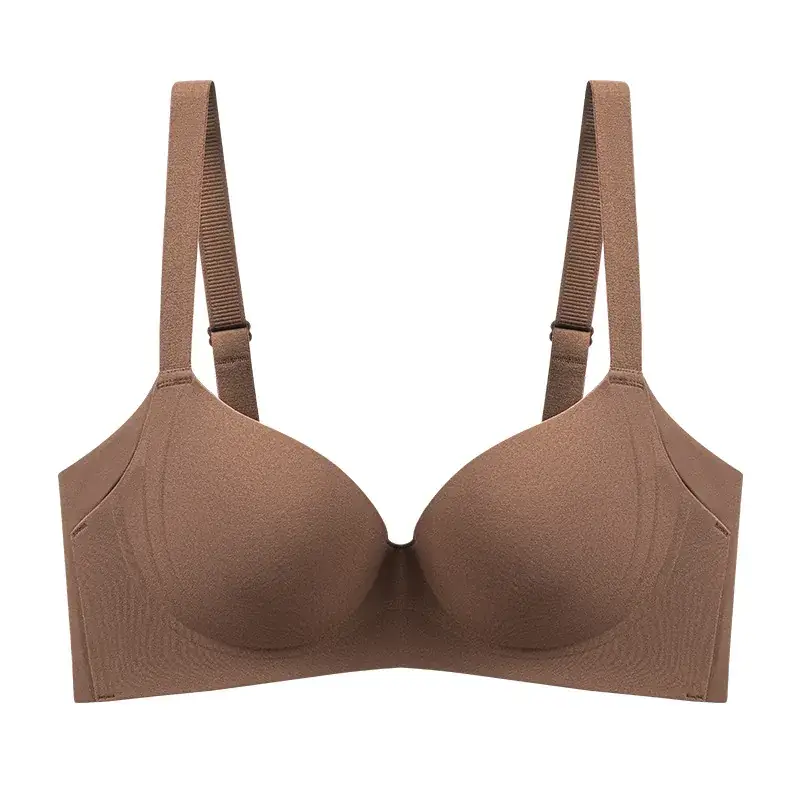 Traceless Full Cup Bra Soft Steel Ring Flank Cleat - Image 9