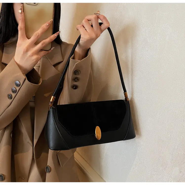 Women Shoulder Bag Brown Leather 2026 Winter Autumn — feature 20