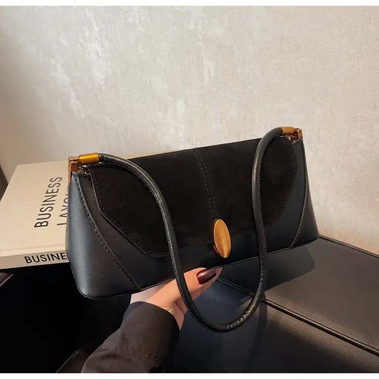 Women Shoulder Bag Brown Leather 2026 Winter Autumn — feature 32