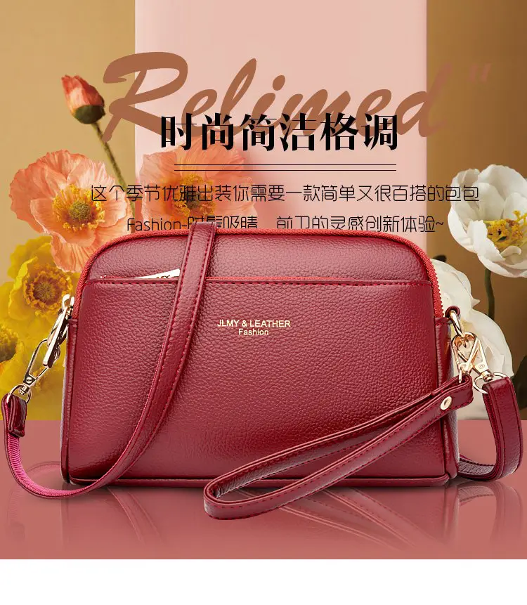 Black Korean Style Crossbody Bag for Women — feature 1
