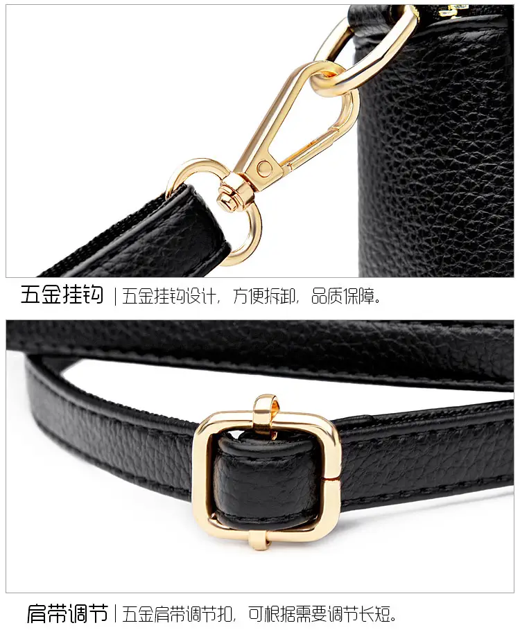 Black Korean Style Crossbody Bag for Women — feature 20
