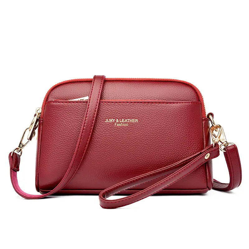 Black Korean Style Crossbody Bag for Women - Image 2
