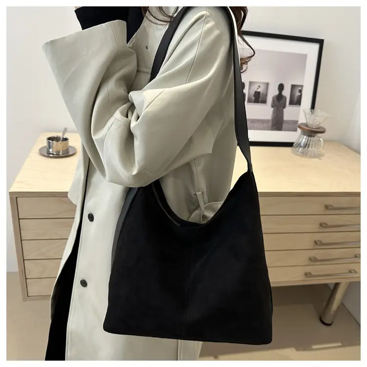 Vintage Brown Tote Bag for Women Autumn Winter Commute — feature 19