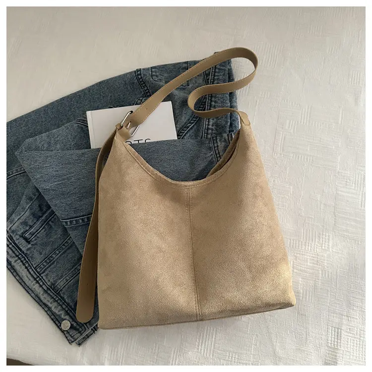 Vintage Brown Tote Bag for Women Autumn Winter Commute — feature 21