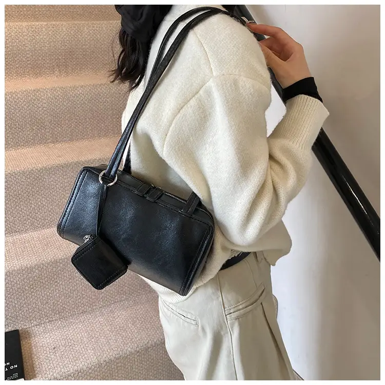 Women Vintage Brown Shoulder Bag 2024 Autumn Winter — feature 25