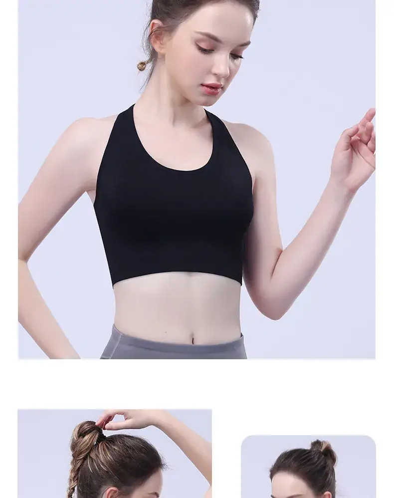 Cross-back Cross-back Sports Bra for Women — feature 17