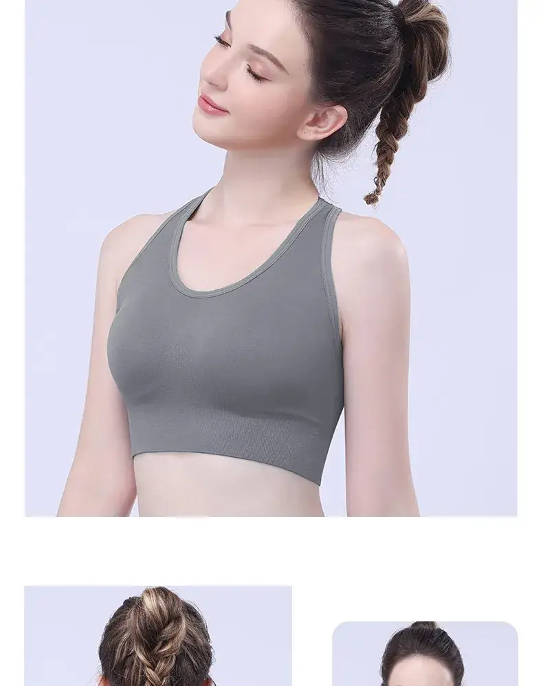 Cross-back Cross-back Sports Bra for Women — feature 22