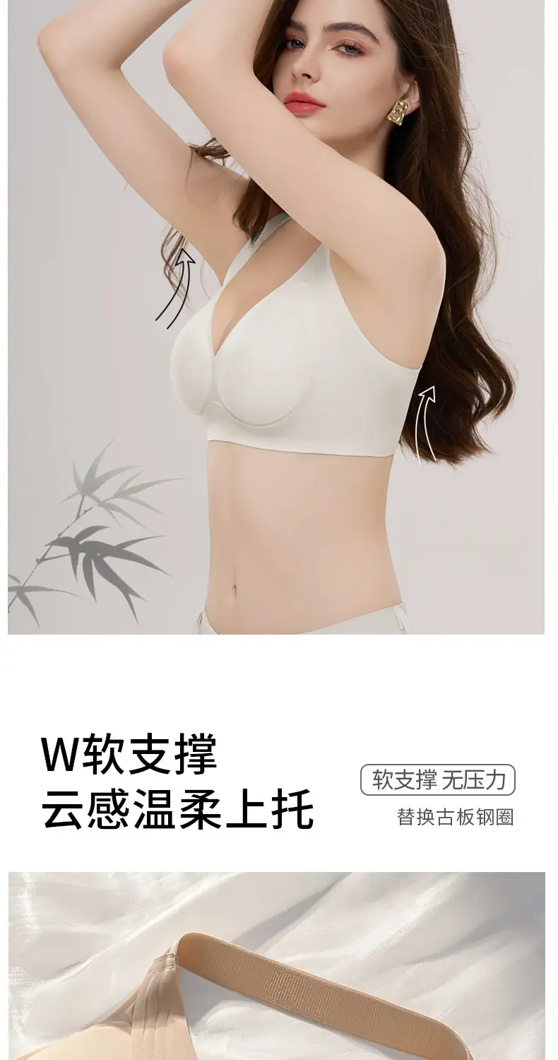 Anti-Sagging Push-Up Bra for Women, Soft Support, Wireless — feature 10