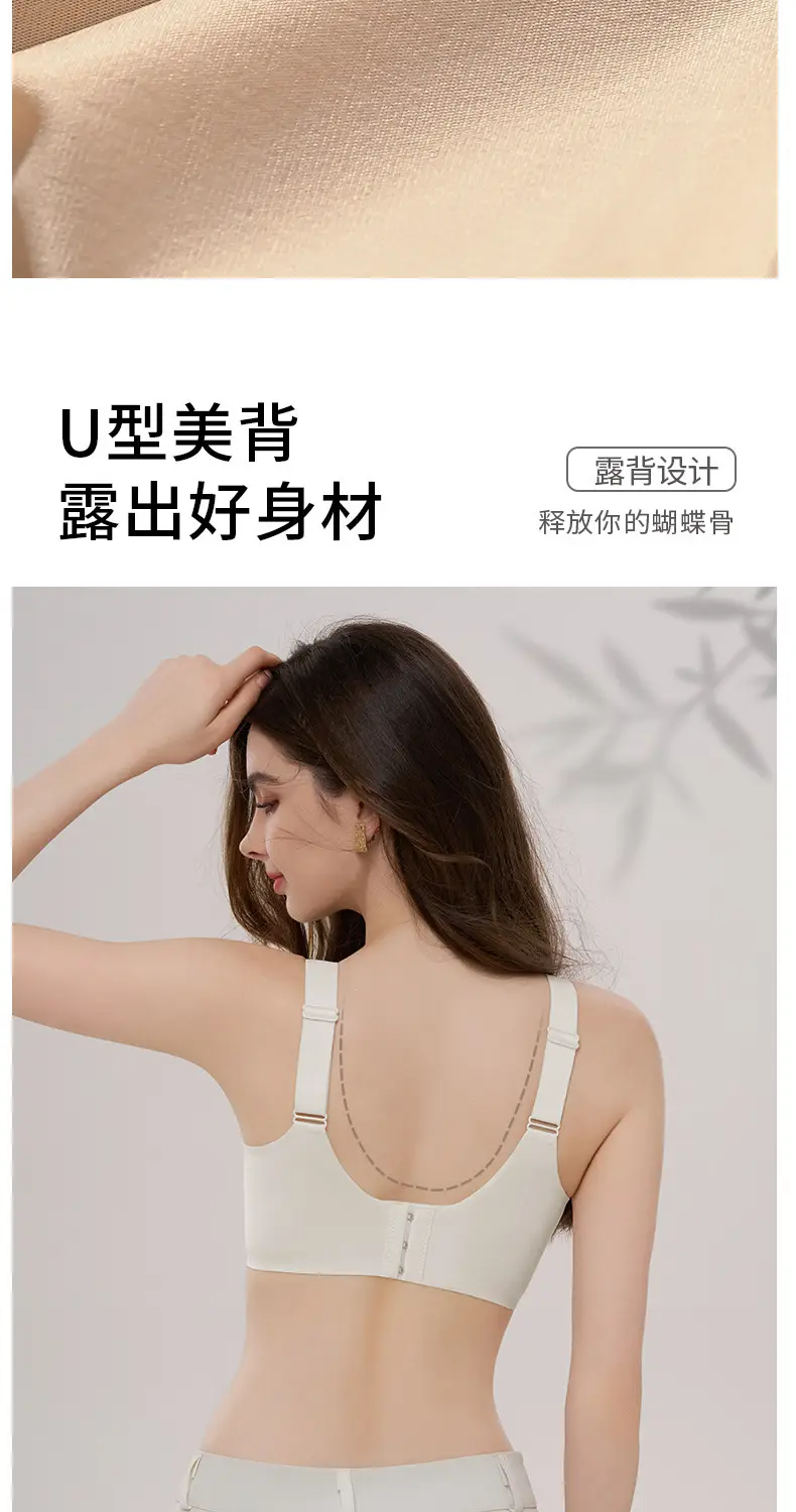 Anti-Sagging Push-Up Bra for Women, Soft Support, Wireless — feature 12