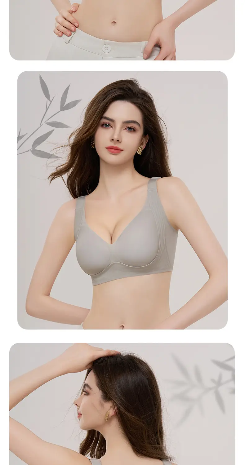 Anti-Sagging Push-Up Bra for Women, Soft Support, Wireless — feature 17