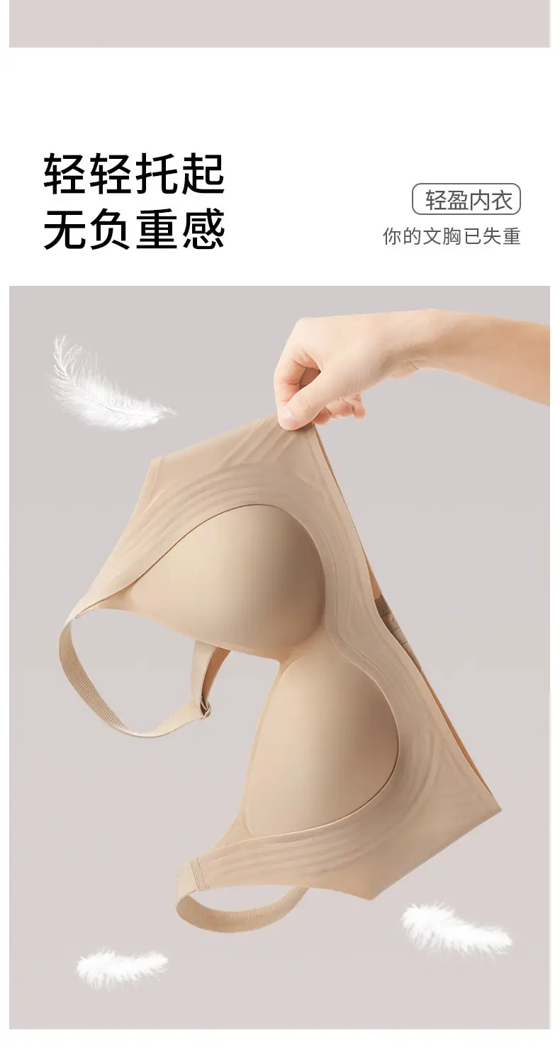 Anti-Sagging Push-Up Bra for Women, Soft Support, Wireless — feature 3