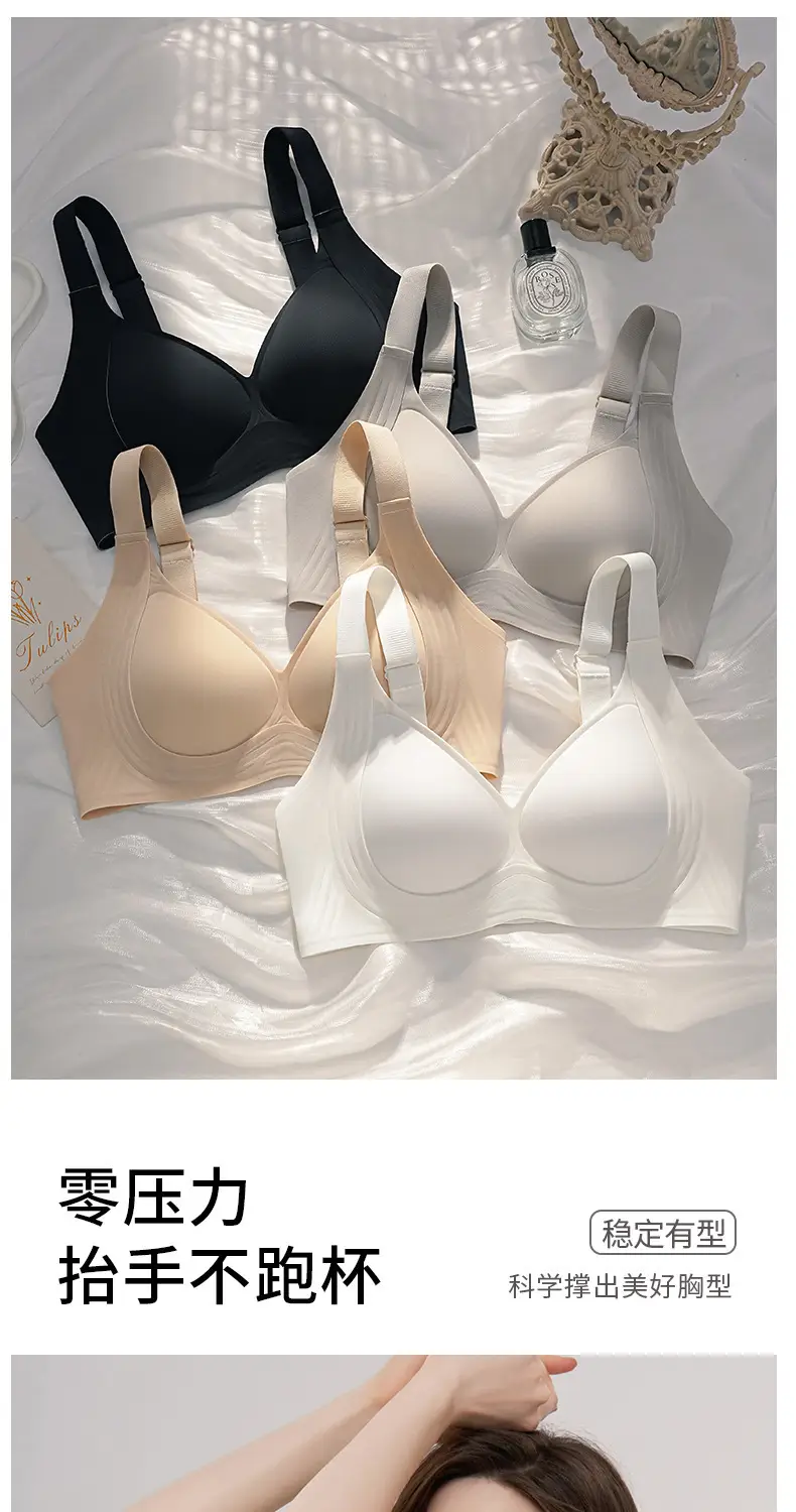 Anti-Sagging Push-Up Bra for Women, Soft Support, Wireless — feature 9