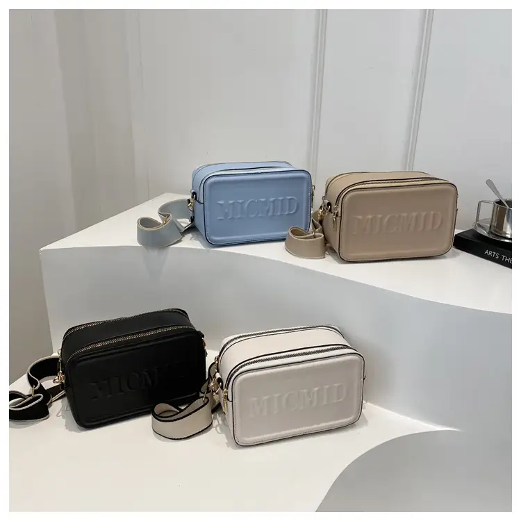 Winter New Letter Printed Shoulder Bag 2024
