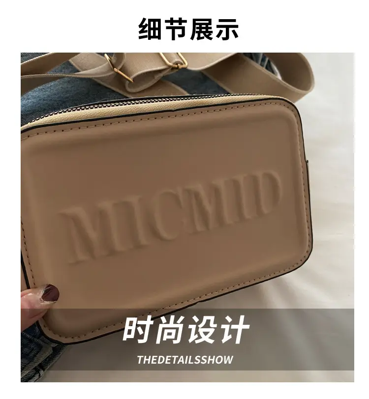 Winter New Letter Printed Shoulder Bag 2024 — feature 4