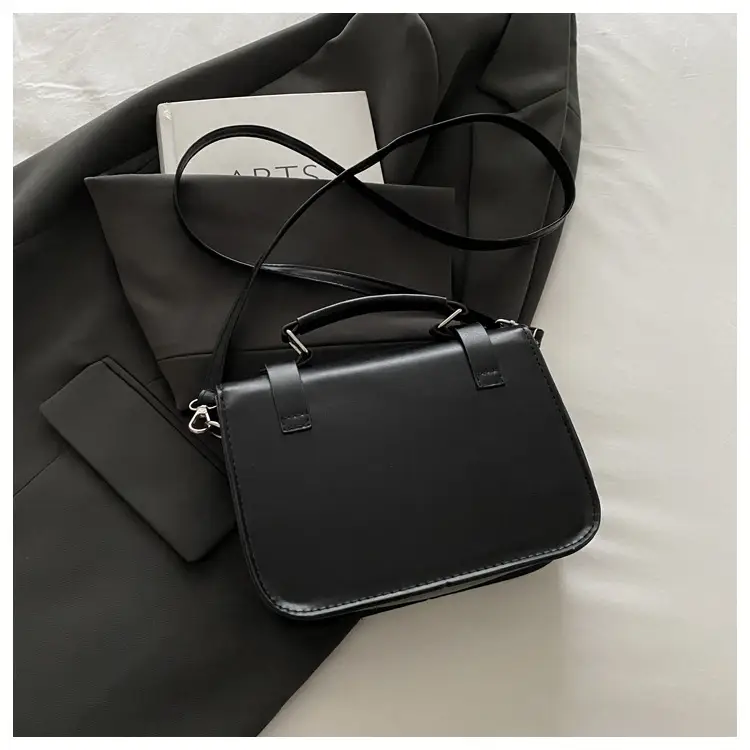Brown Retro Square Shoulder Bag for Women — feature 12