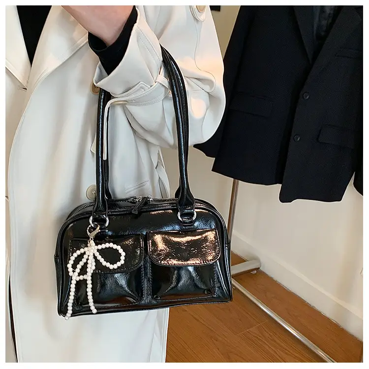 Trendy Brown Leather Shoulder Bag for Women — feature 10