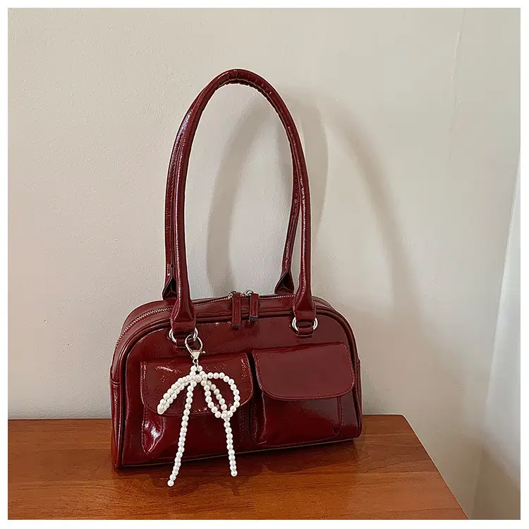 Trendy Brown Leather Shoulder Bag for Women — feature 22