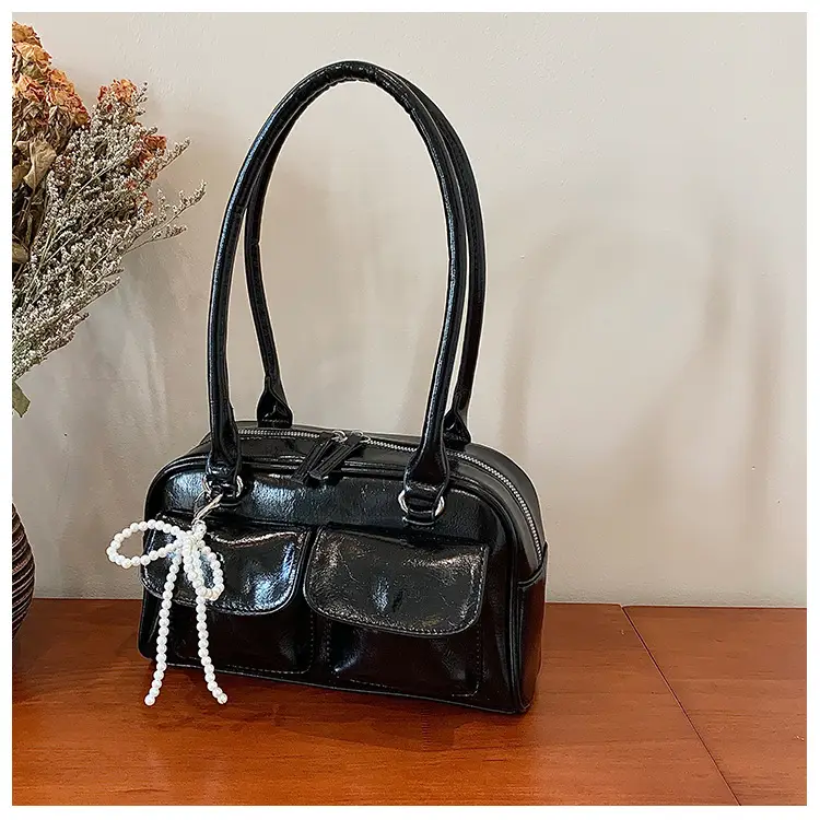 Trendy Brown Leather Shoulder Bag for Women — feature 23