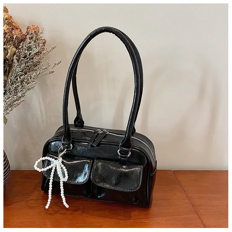 Trendy Brown Leather Shoulder Bag for Women — feature 24