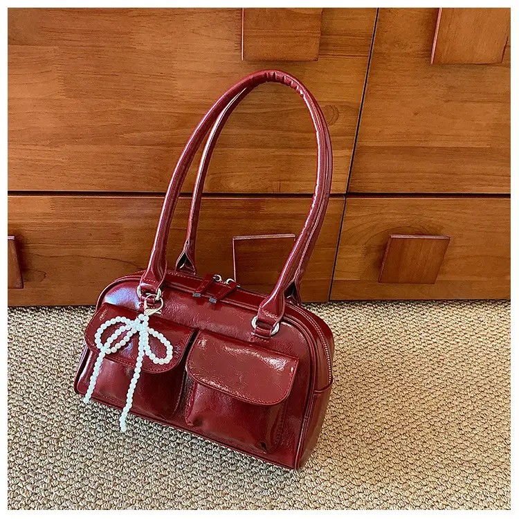 Trendy Brown Leather Shoulder Bag for Women — feature 27