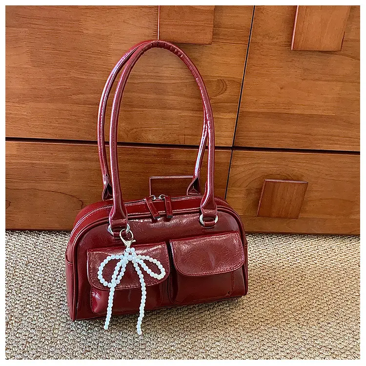 Trendy Brown Leather Shoulder Bag for Women — feature 28