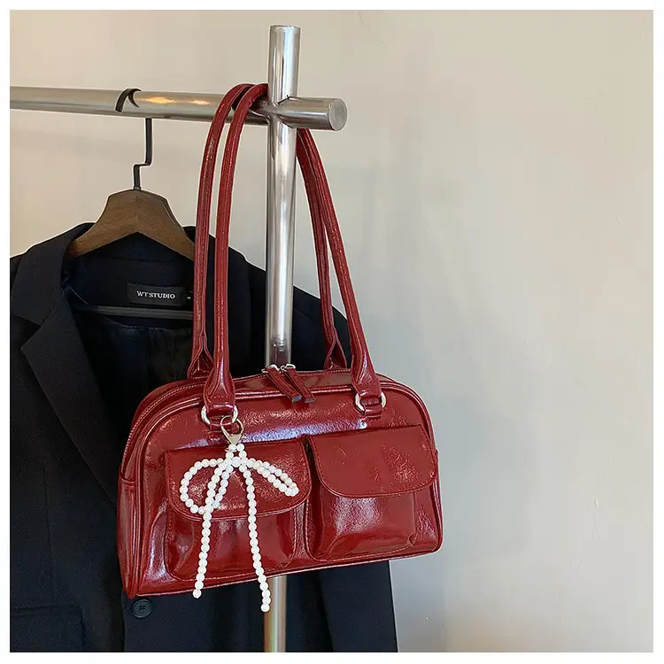 Trendy Brown Leather Shoulder Bag for Women — feature 31