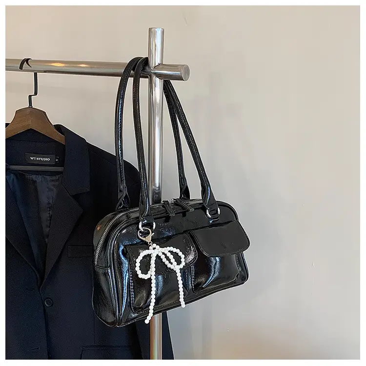 Trendy Brown Leather Shoulder Bag for Women — feature 34