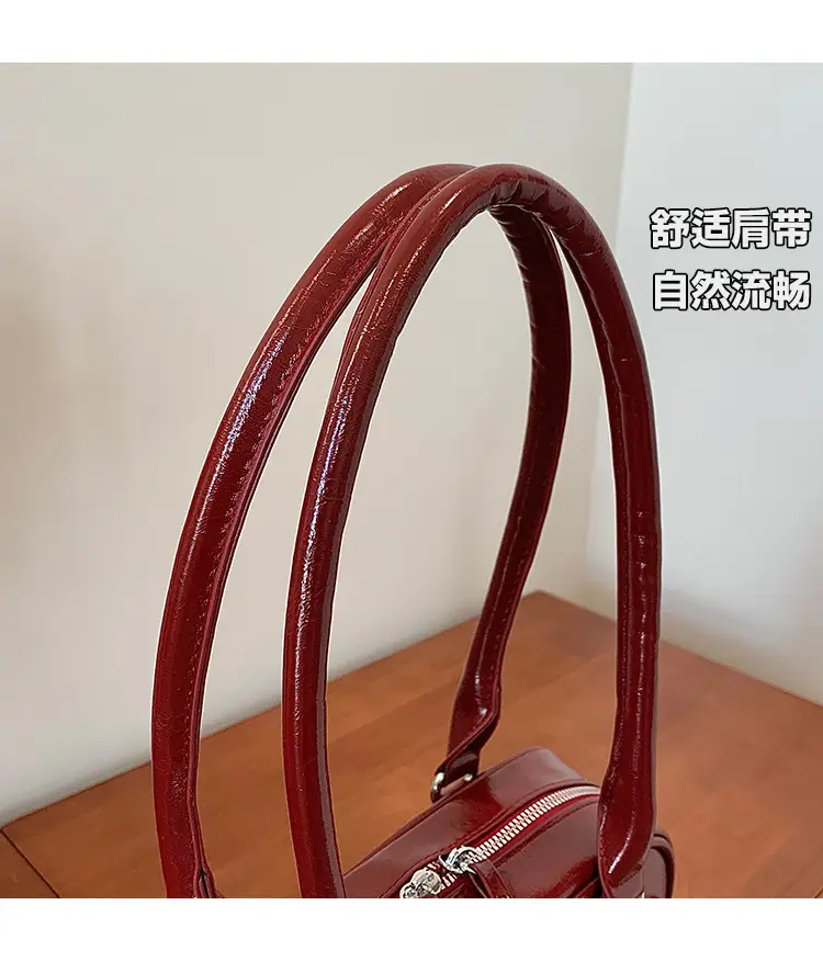 Trendy Brown Leather Shoulder Bag for Women — feature 4