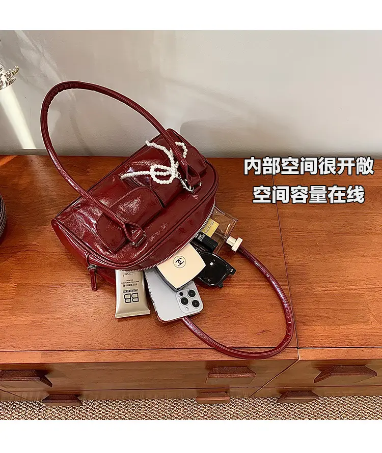 Trendy Brown Leather Shoulder Bag for Women — feature 5