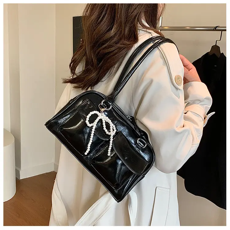 Trendy Brown Leather Shoulder Bag for Women — feature 8