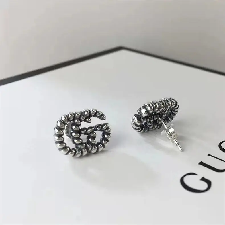 Double G Earrings Heart Daisy Mix & Match - Image 2