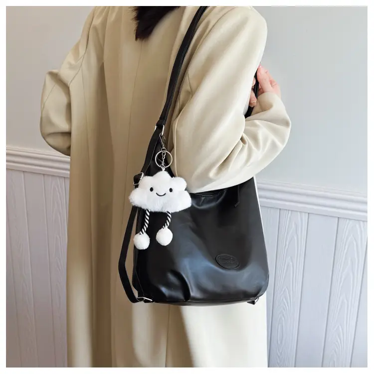 Brown Korean Style Underarm Tote Bag for Women — feature 25