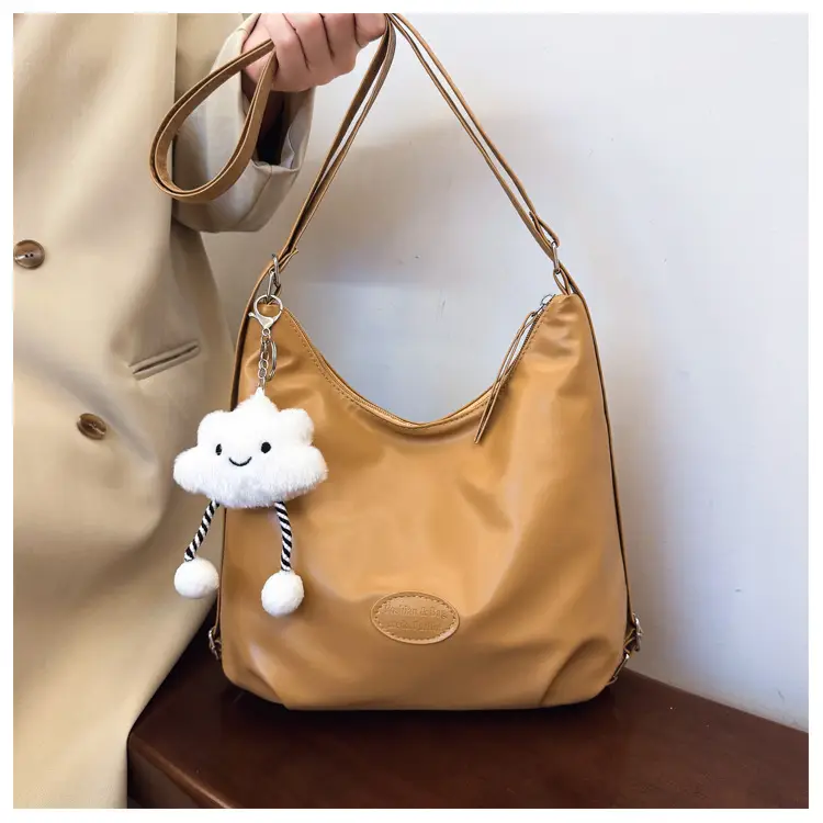 Brown Korean Style Underarm Tote Bag for Women — feature 31