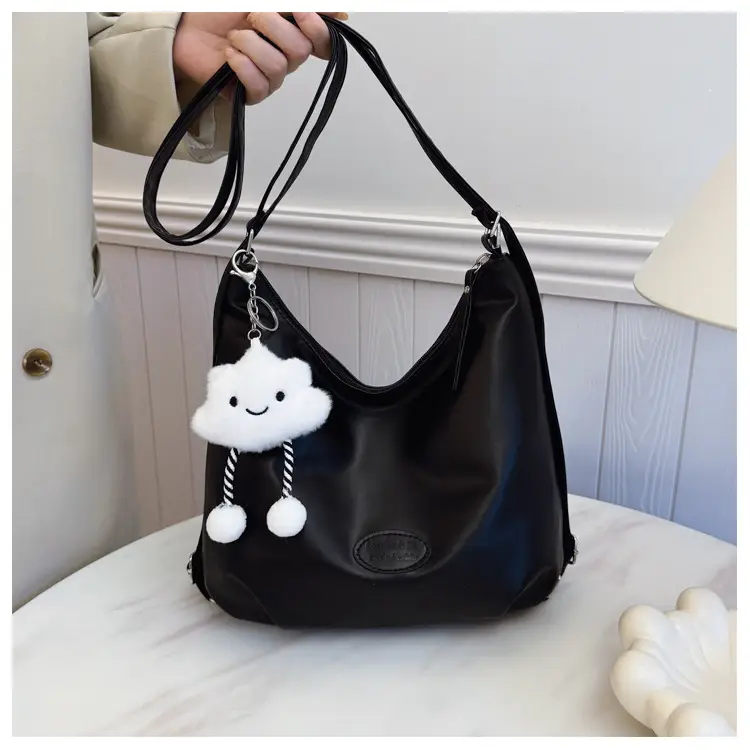 Brown Korean Style Underarm Tote Bag for Women — feature 37