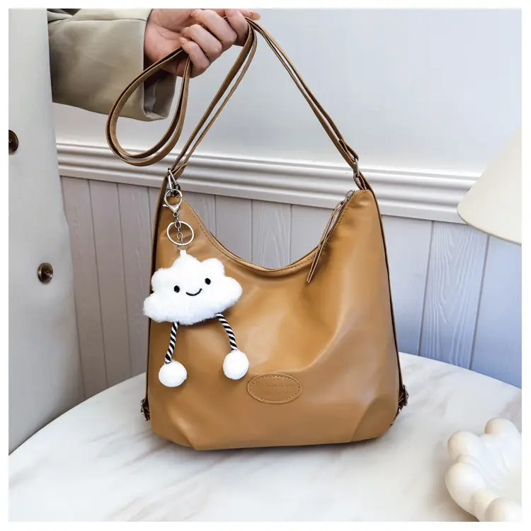 Brown Korean Style Underarm Tote Bag for Women — feature 39