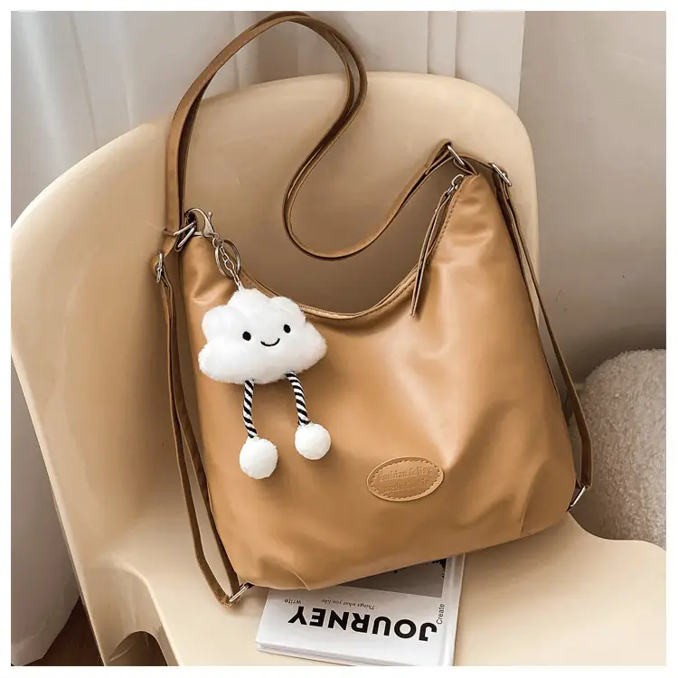 Brown Korean Style Underarm Tote Bag for Women — feature 45