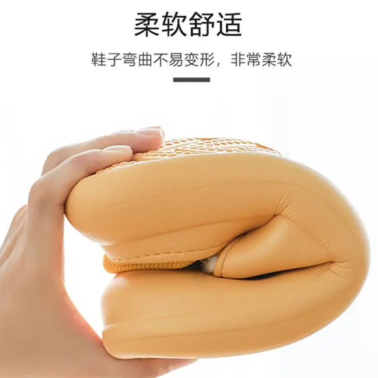 Covered Heel Cotton Slippers for Women in Autumn and Winter Thick-Soled Home Men's Couples Eva Indoor and Outdoor Plush Warm Cotton Shoes Wholesale - Image 17