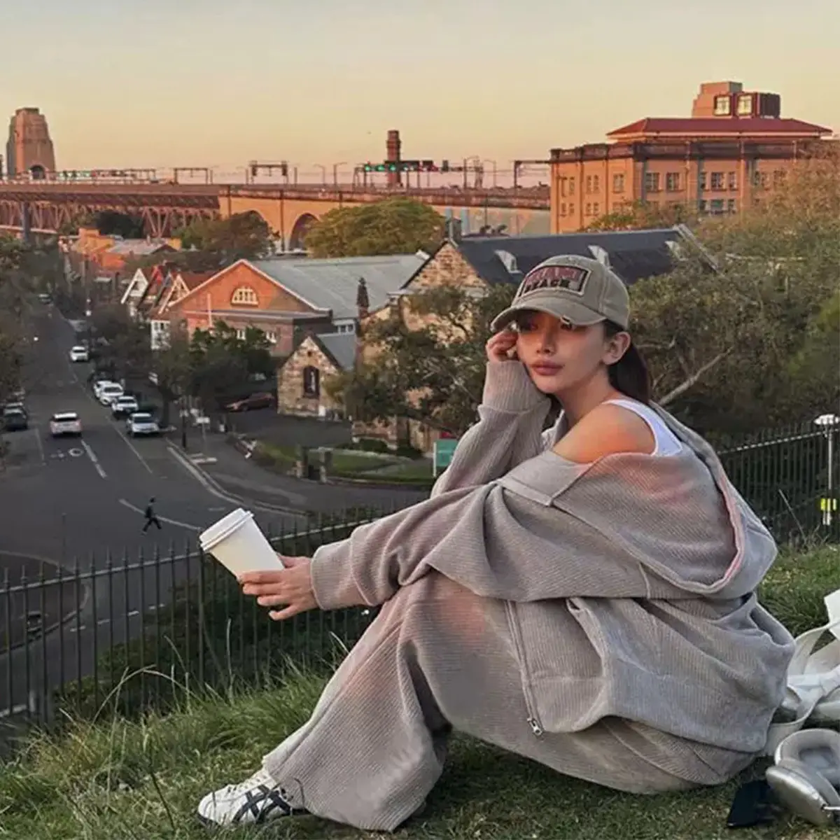 Vintage Patch Baseball Caps for Men Women Pink Blue - Image 9